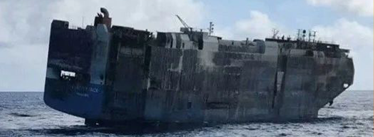 Morning Midas船体烧毁，已沉没！